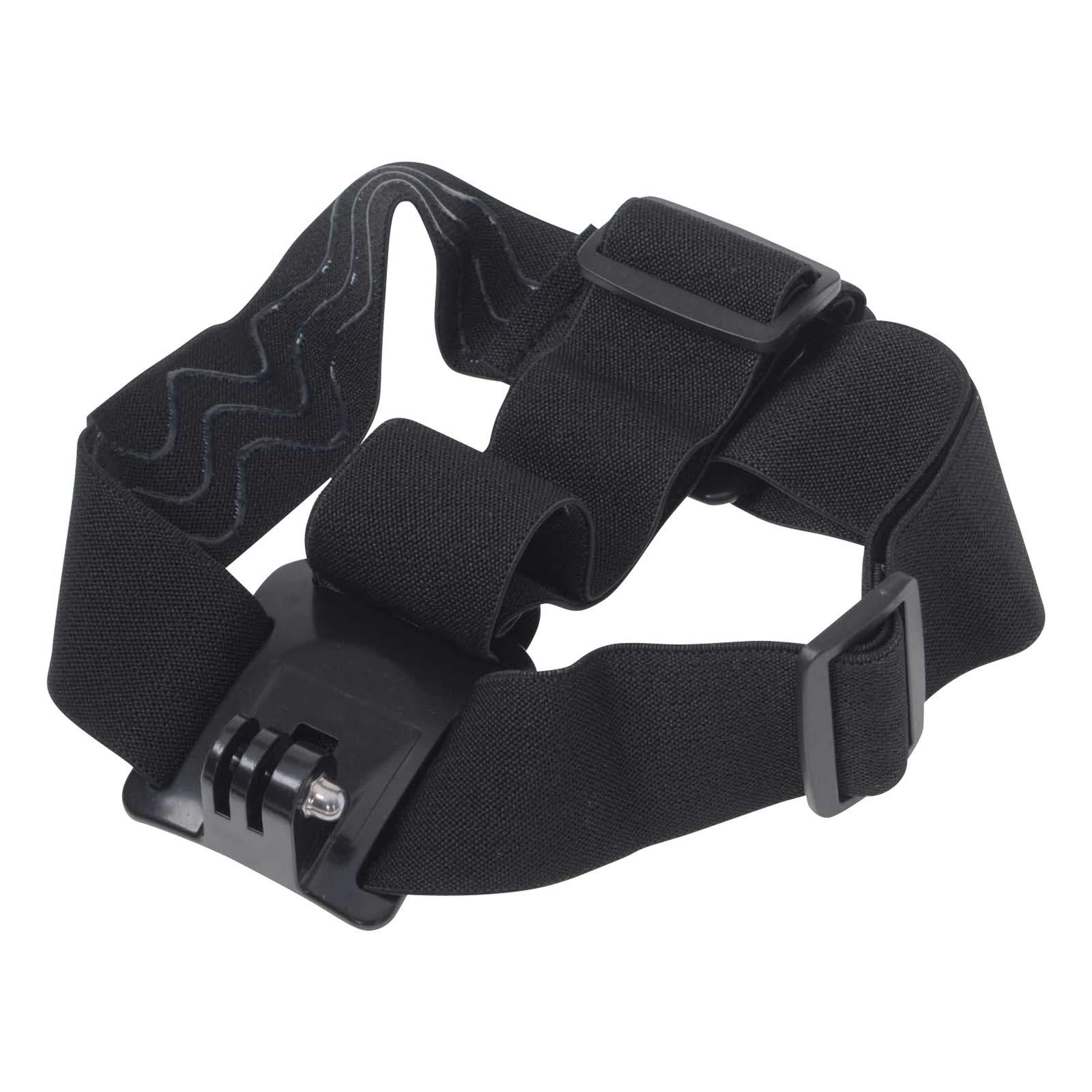 Etsumi Action Camera Accessory Gopro Compatible Action Head Mount for Securing GoPro to Head VE-2213