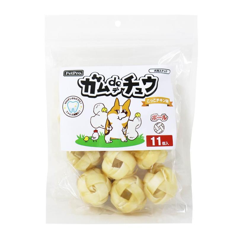 Pet Pro Gum de Chew Cocco Chicken Flavor Balls 11-Pack