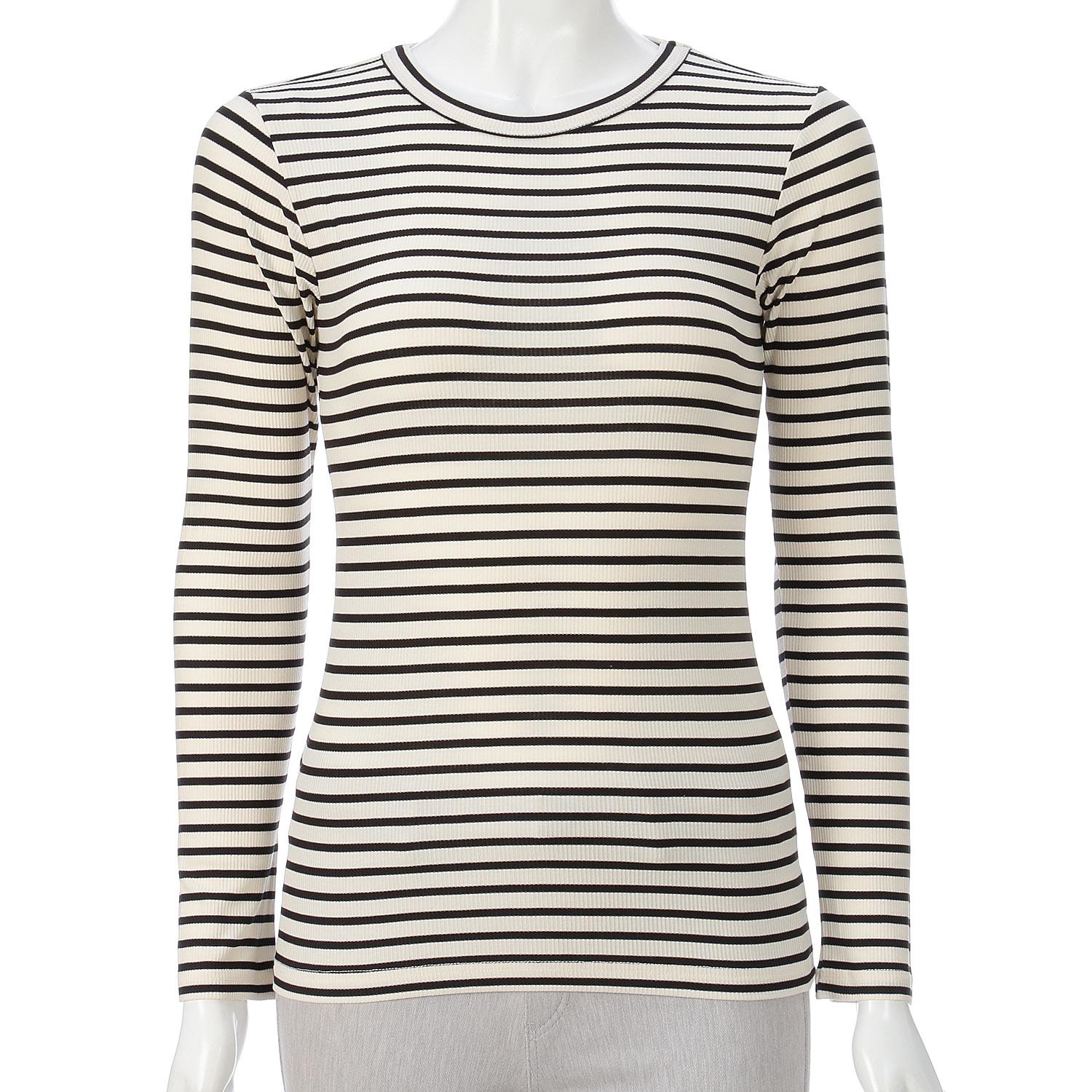 Coordinate Underwear Crew Neck Striped M