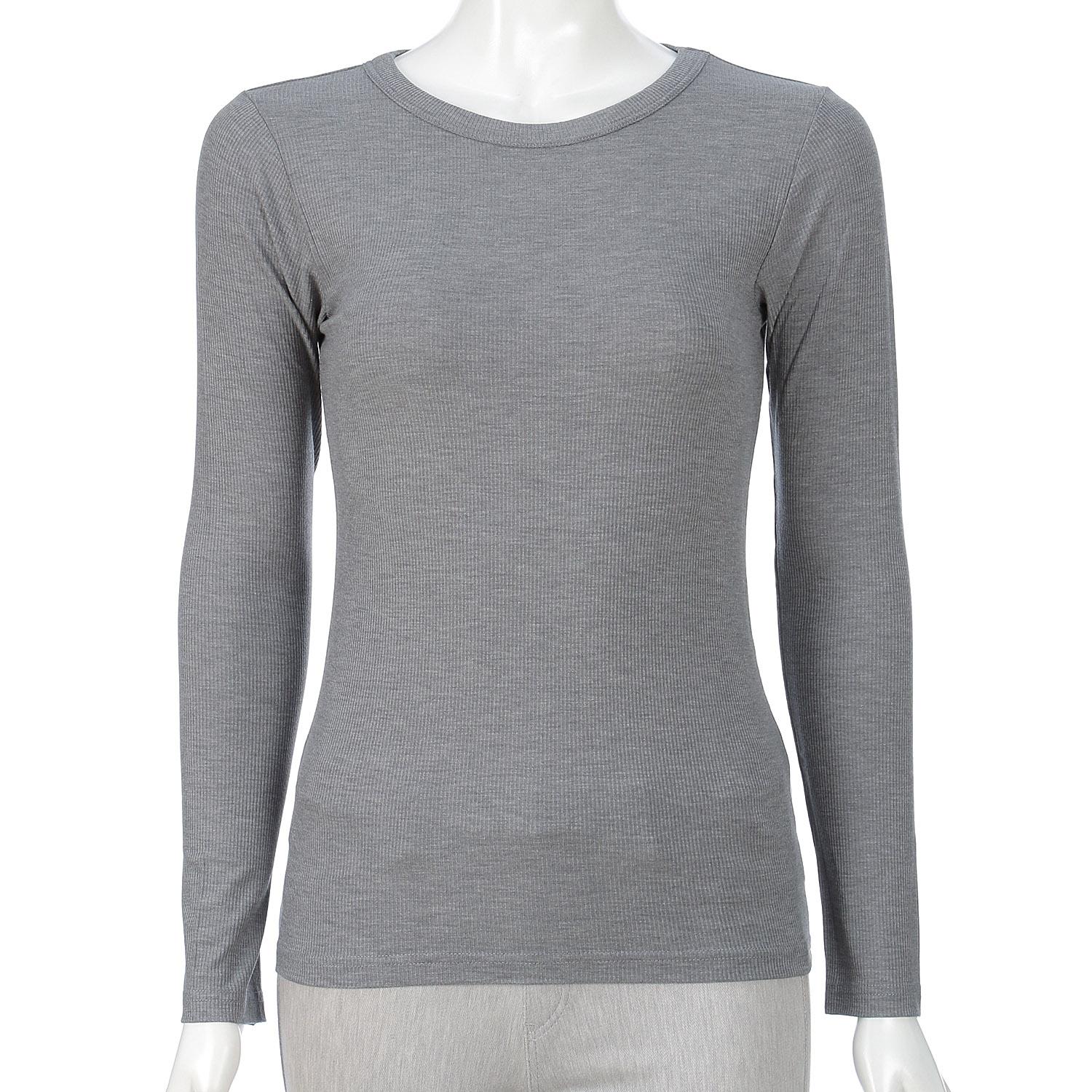 Coordinate Underwear Crew Neck Gray LL (2L)