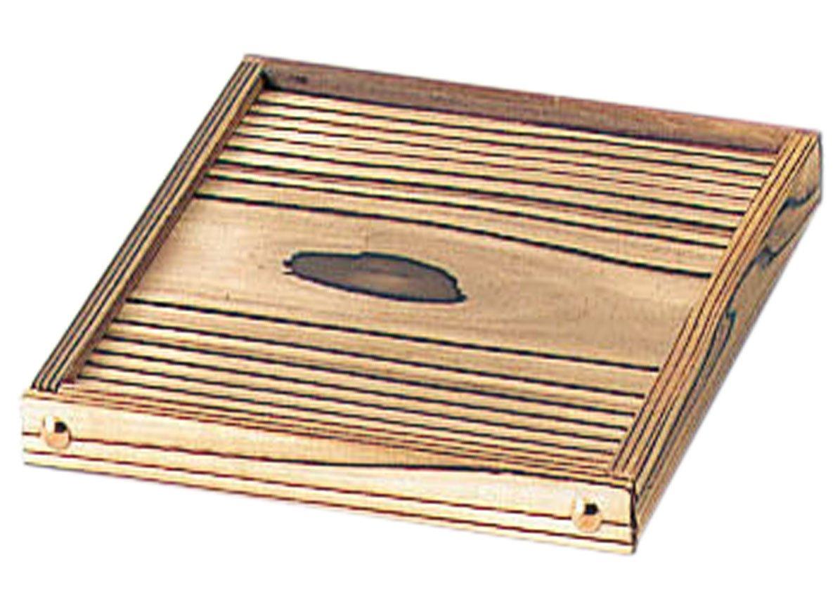 Yamaco Yumi Commercial Use Charred Cedar Box-Shaped Trivet (Large) yamaco08419