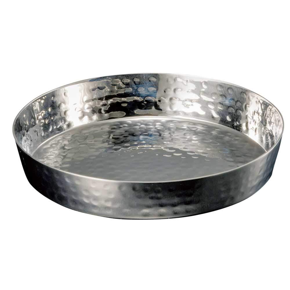 Yamako Stainless Hammered Finish Tray M 23987