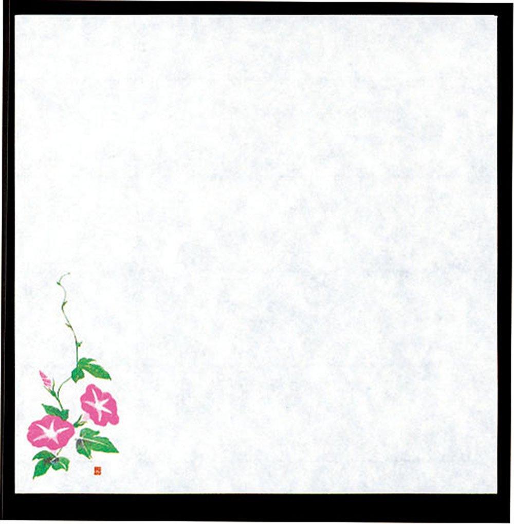 Yamako Yōbi Non-Fluorescent Paper Four Seasons Oil-Resistant Cover Paper (Small) Morning Glory 100 Sheets Approx. 15x15cm 64917