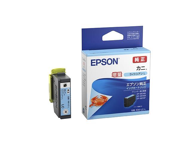 Epson Ink Cartridge Crab Light Cyan L (High Capacity) KNI-LC-L 1 piece