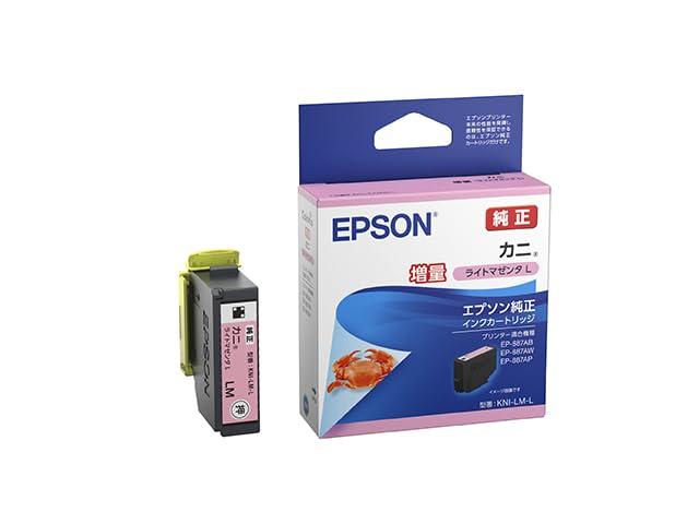 Epson Ink Cartridge Crab Light Magenta L (High Capacity) KNI-LM-L 1 piece