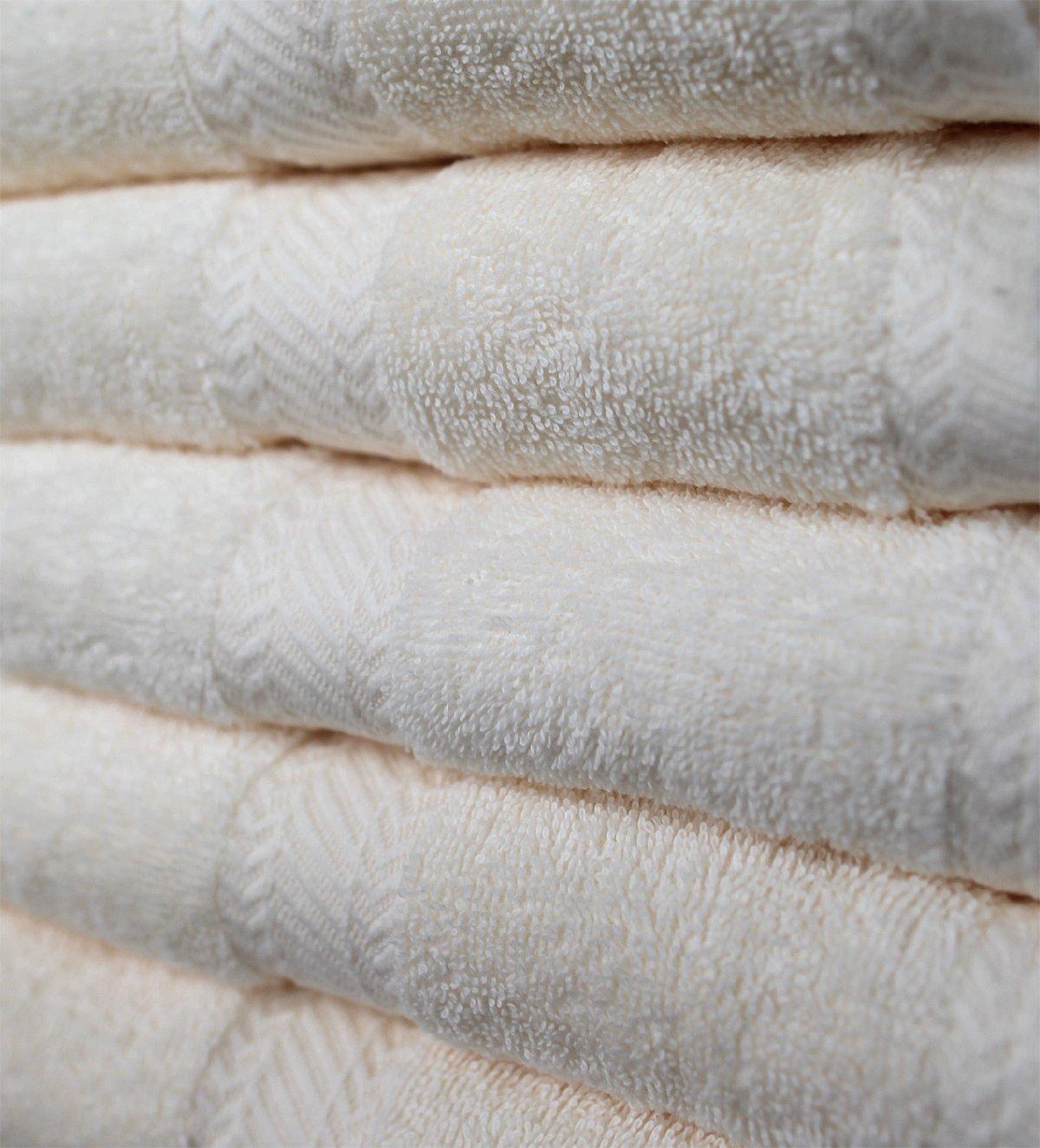 Maru Shin Noble Color Bath Towel Ivory 1 Piece