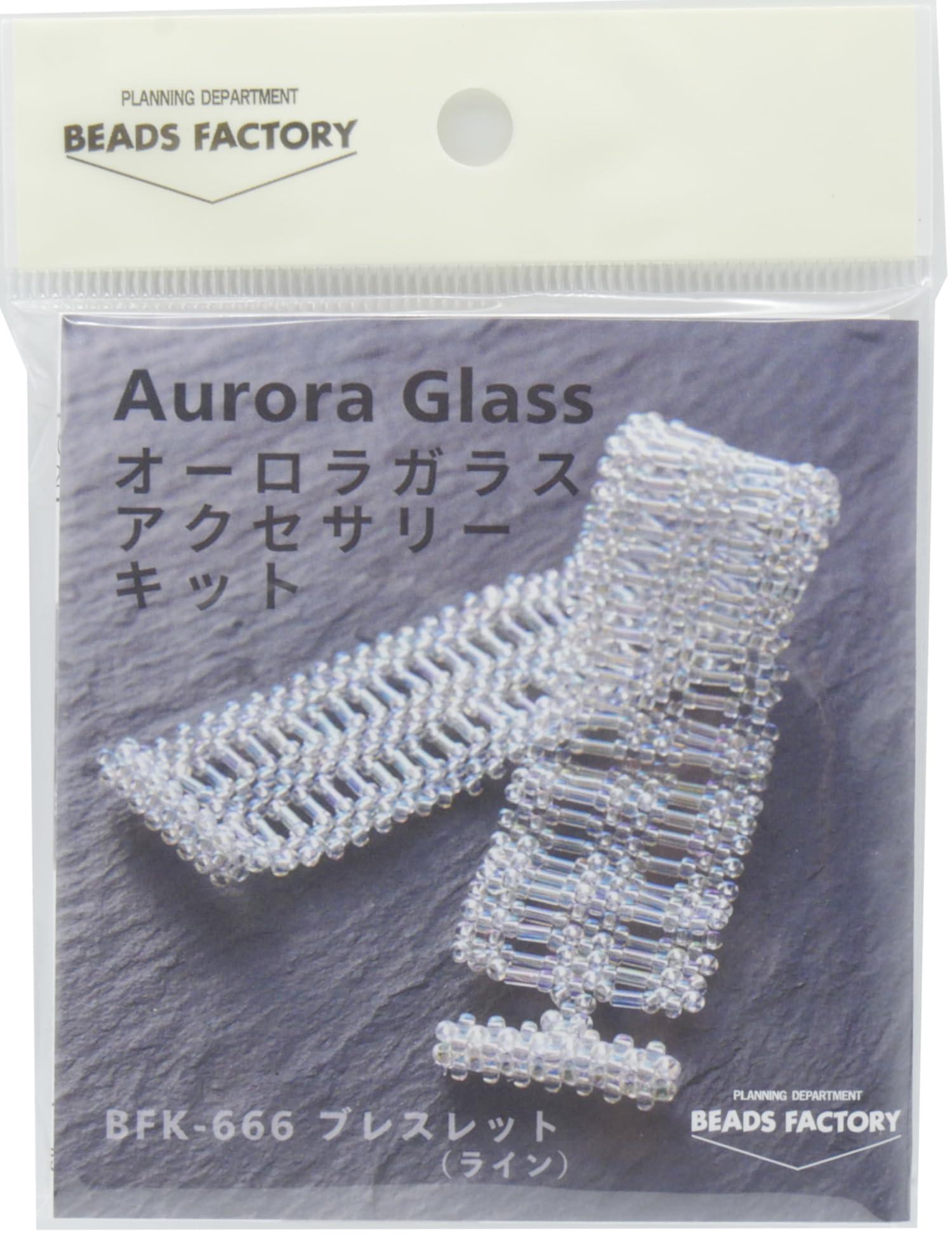 MIYUKI Bead Kit Aurora Glass Accessory Kit Bracelet Line BFK-666