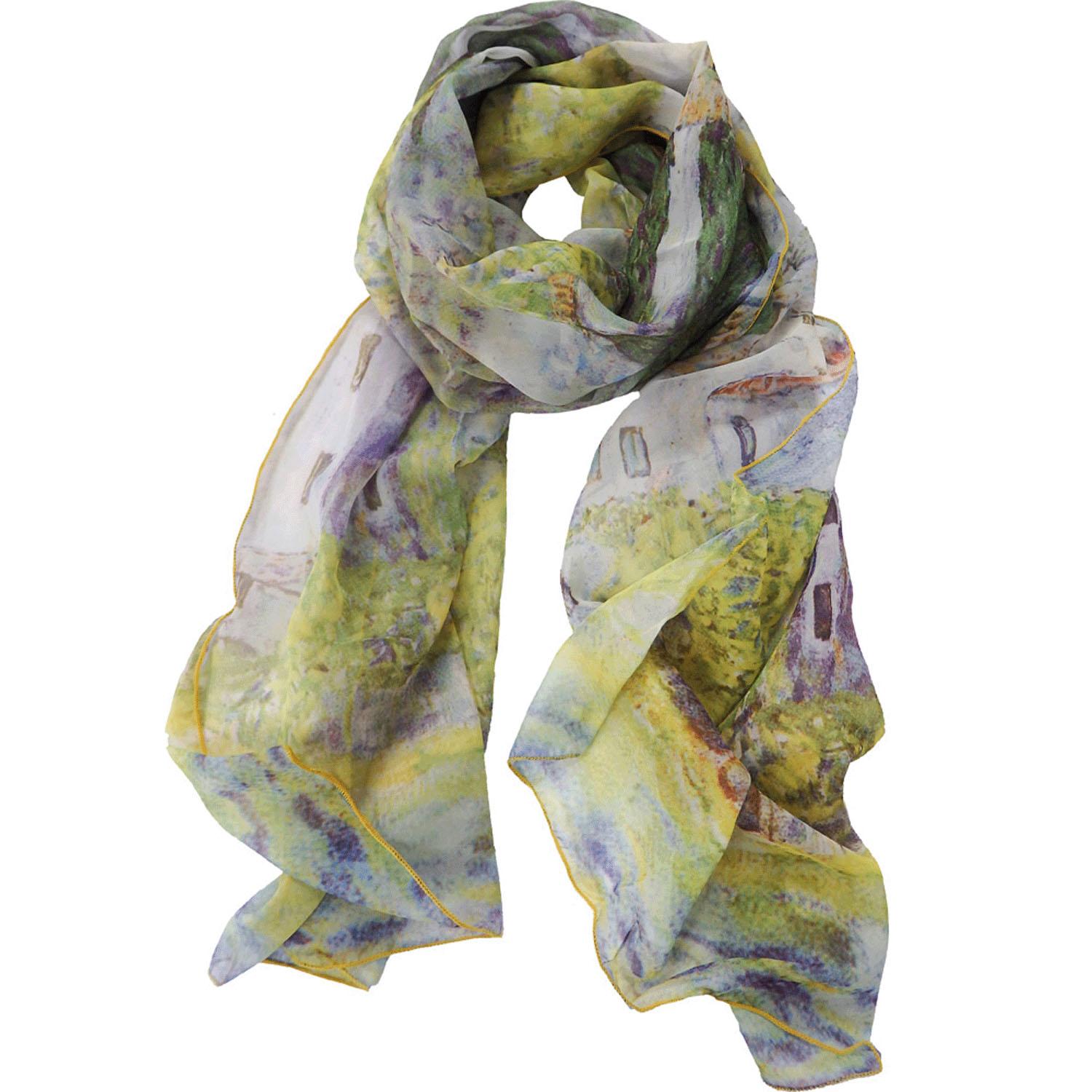 Masterpiece Stole ~Museum Art Collection~ Klimt's “Casones Garda Church”