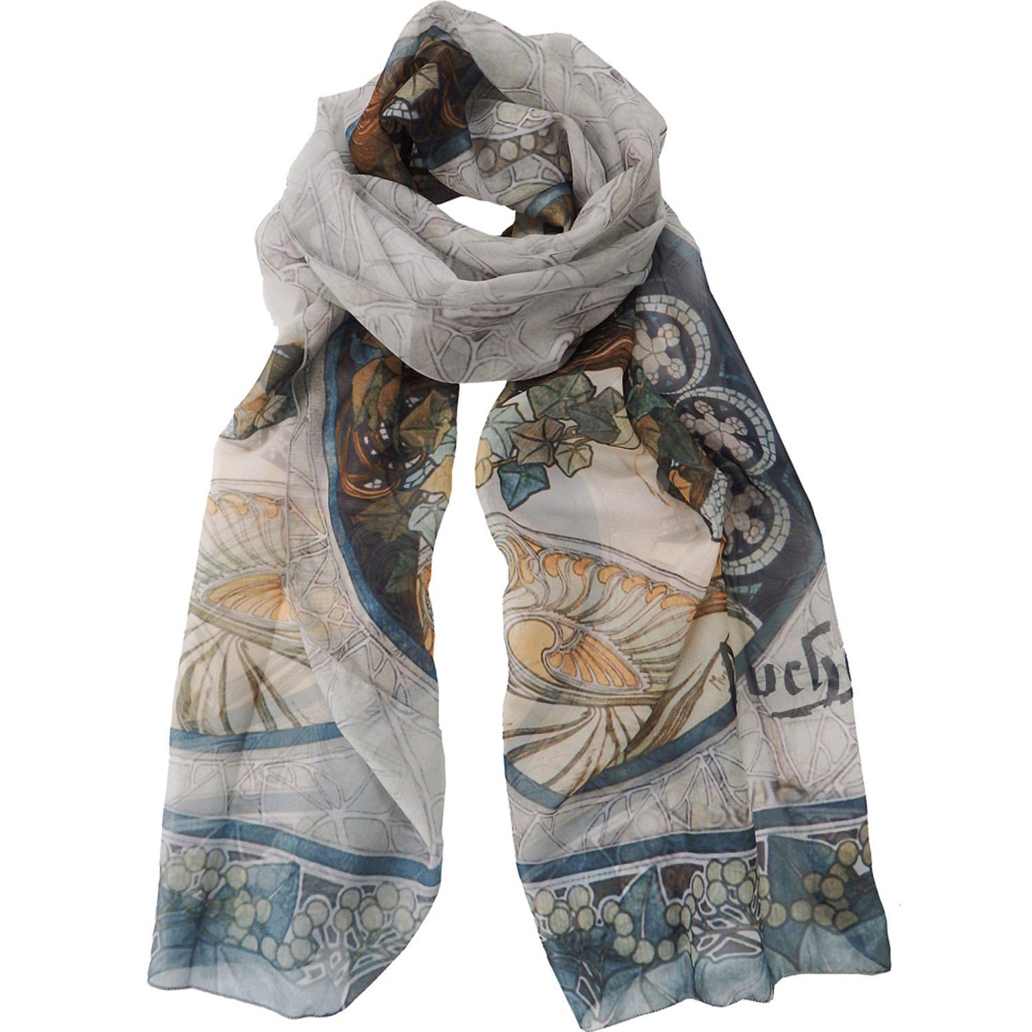 Masterpiece Stole ~Museum Art Collection~ Mucha “The Ivy”