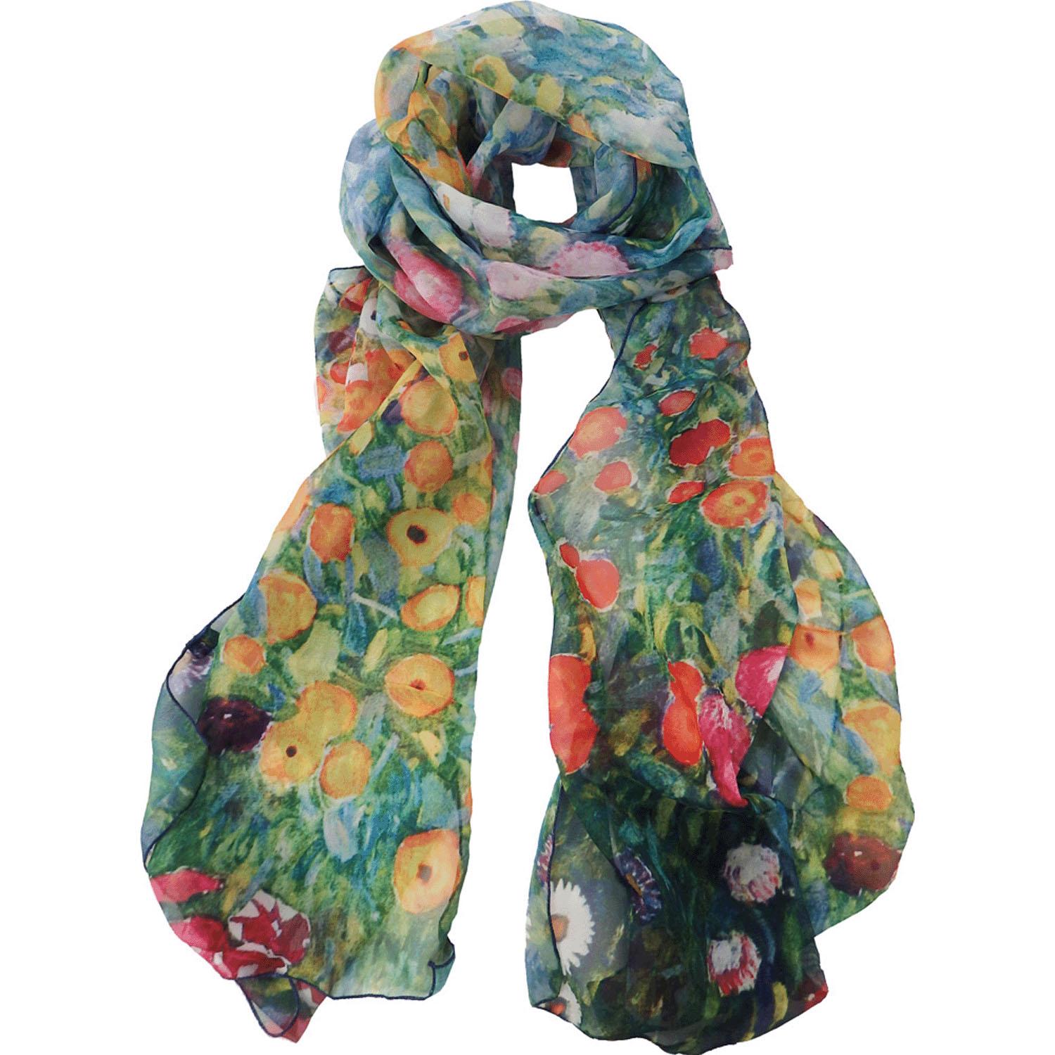 Masterpiece Stole ~Museum Art Collection~ Klimt “Flower Garden”