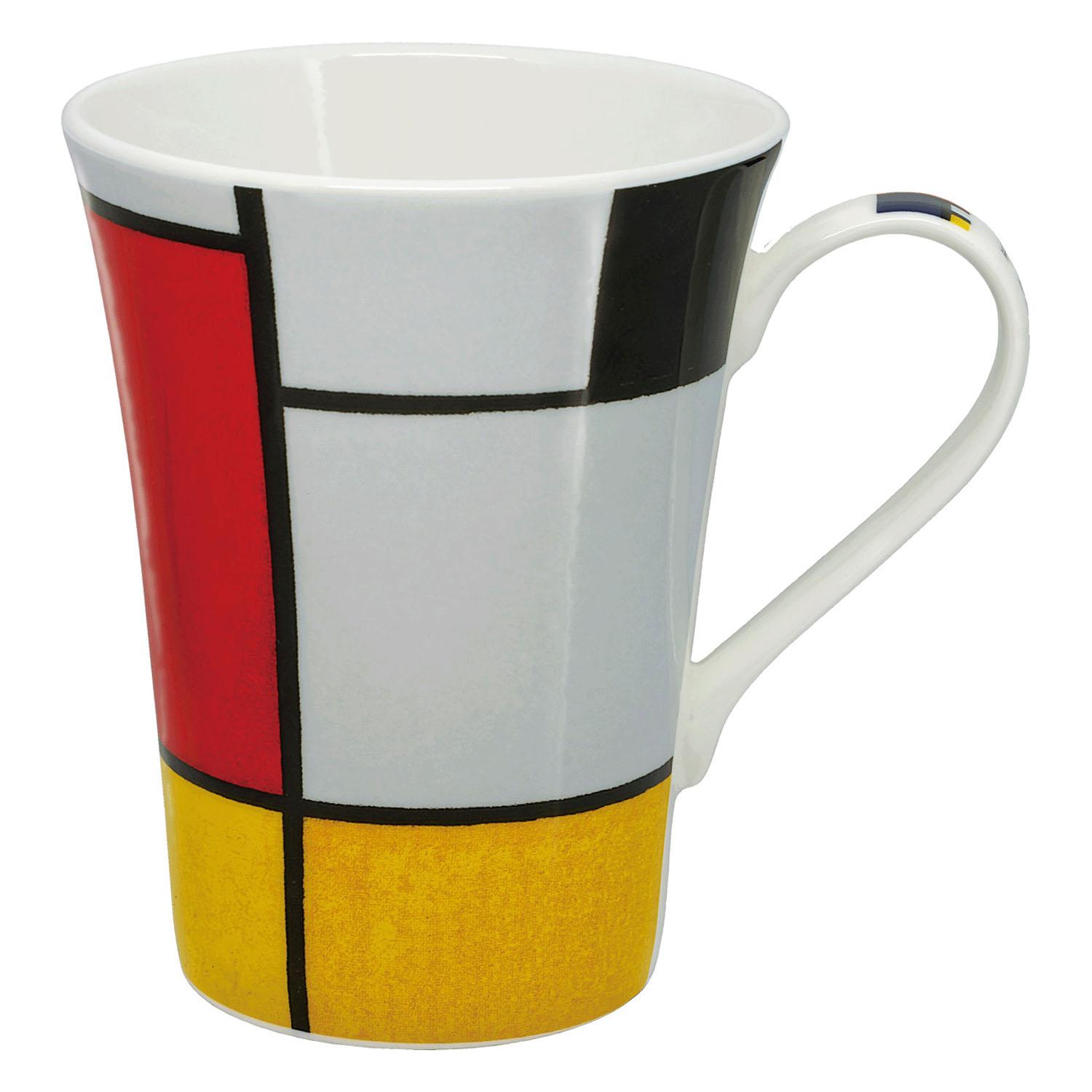 Masterpiece Mug: Mondrian Composition Line