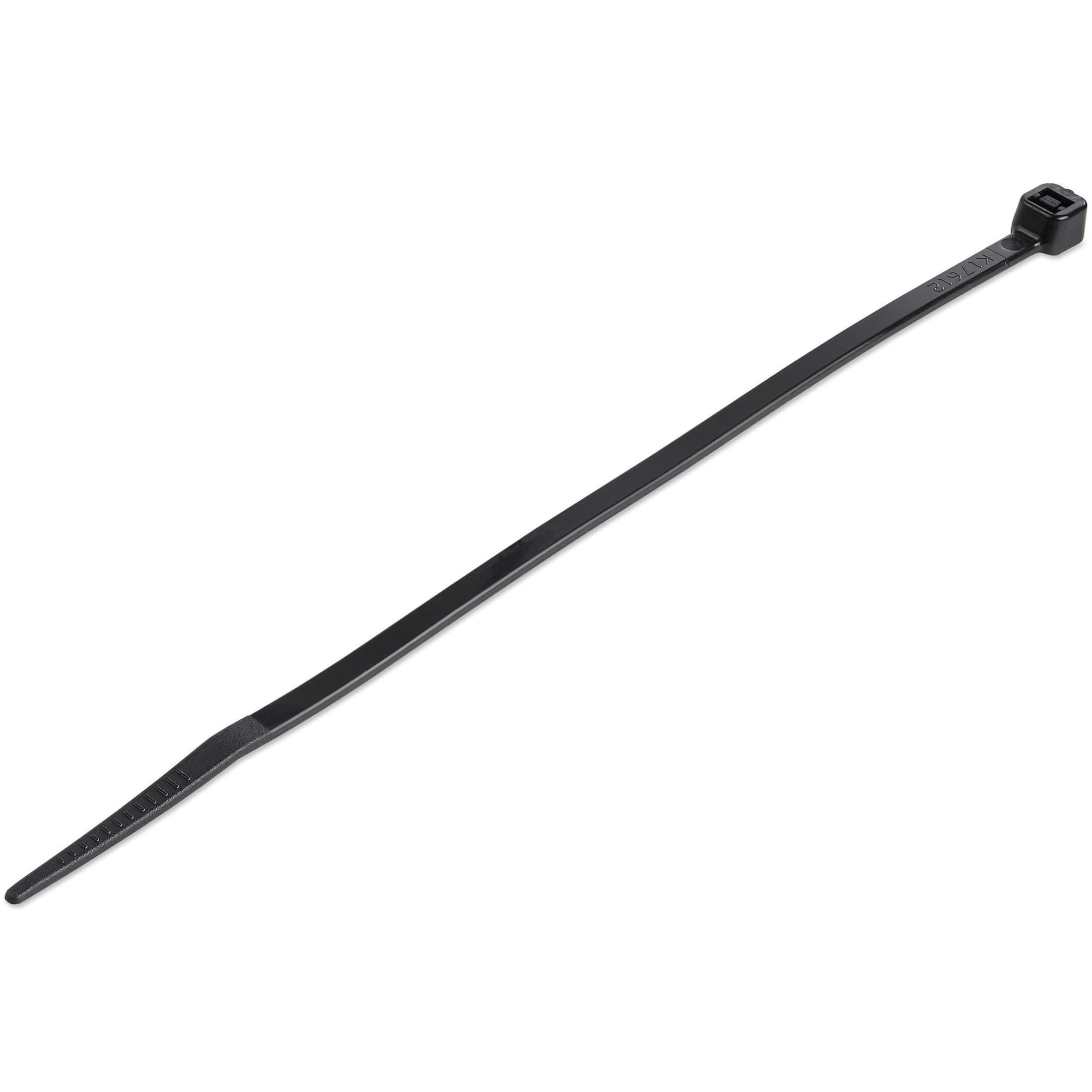 StarTech.com Cable Ties / Nylon Cable Ties Width 4mm × Length 15cm Black CBMZT6B 1 pack (100 pieces)