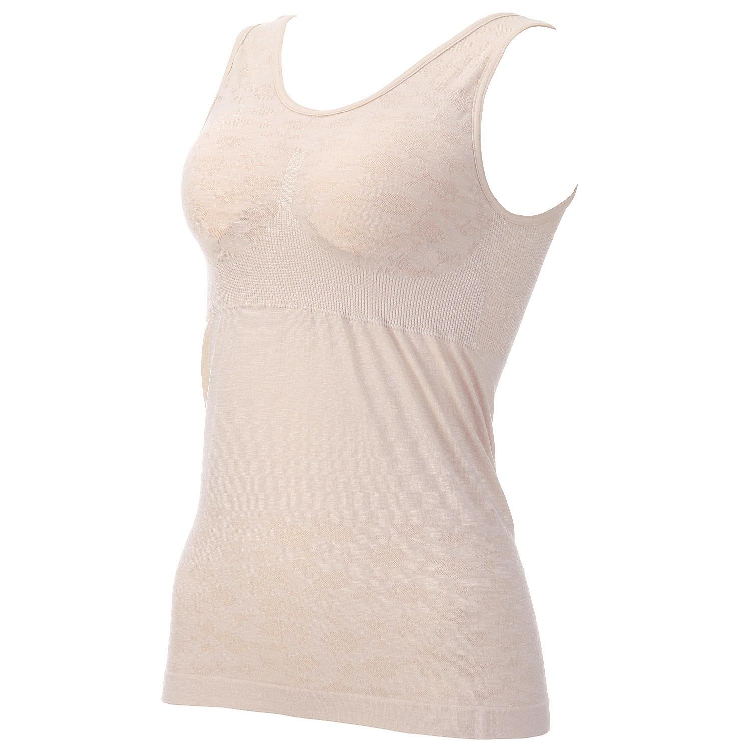 Dress Inner Cup-Attached Tank Top M Beige M