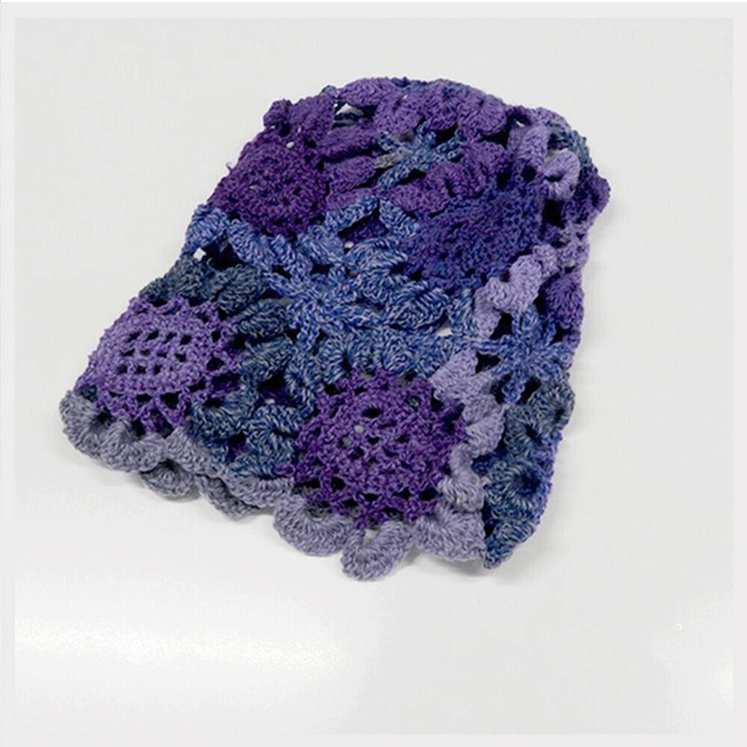 Mix-Color Floral Knit