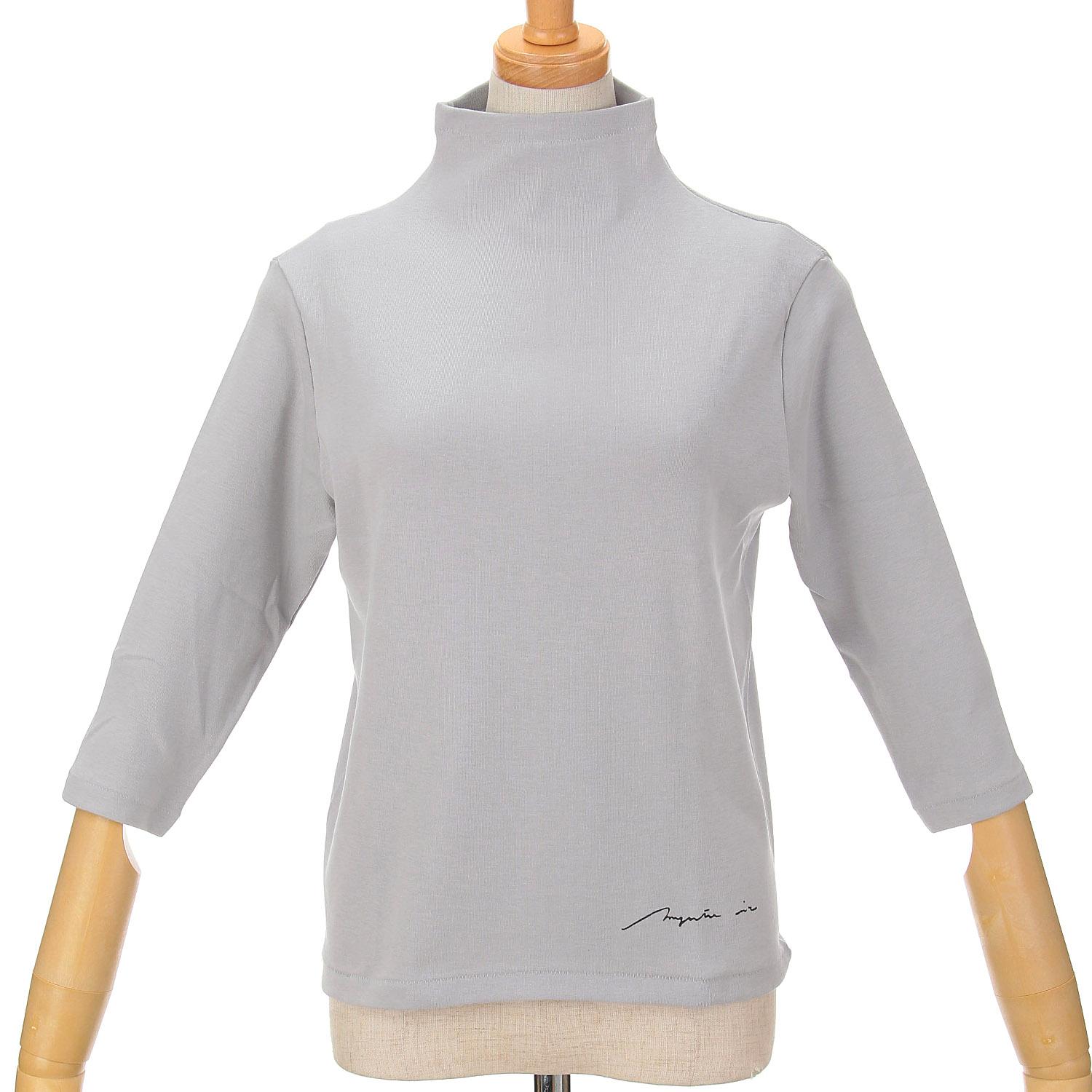 Magenta T/C Flannel 7/8 Sleeve Mauve Gray Heather F (Free)