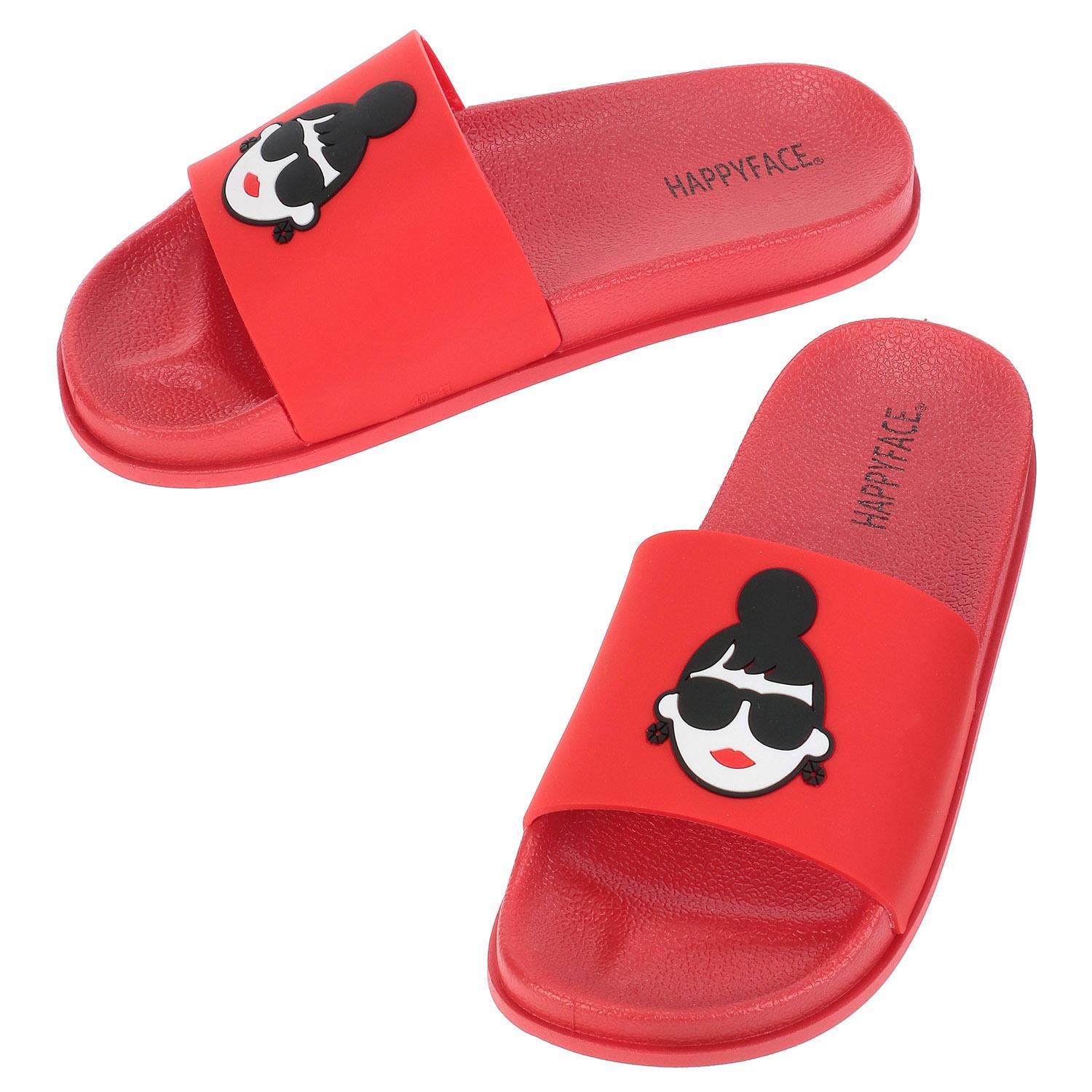 HAPPY FACE Shower Sandals