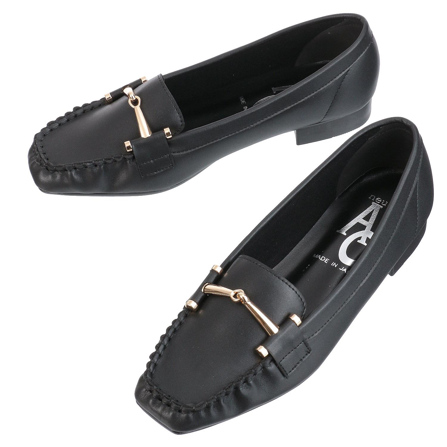 AC Braided Loafer 7463 Black 23.5cm