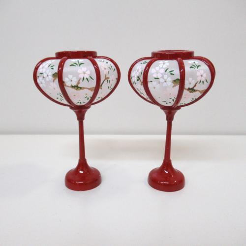 Bean Lantern, Round Snow Lantern, Vermilion Lacquer, 9cm