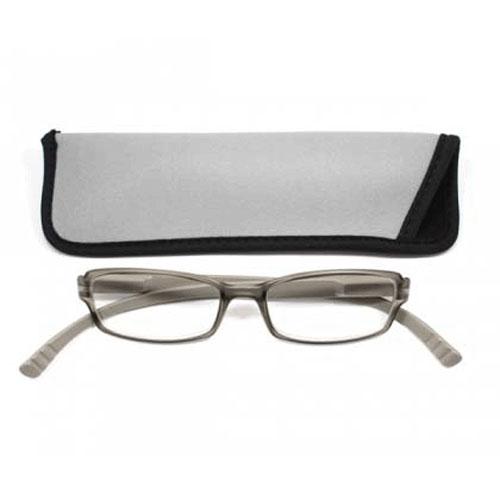 Anti-fog Neck Reader Standard Frost Gray Power: 1.5