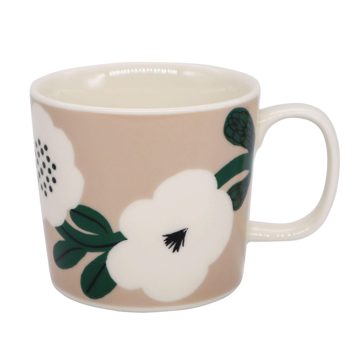 Kippis Kukkasepelli Mug - Beige