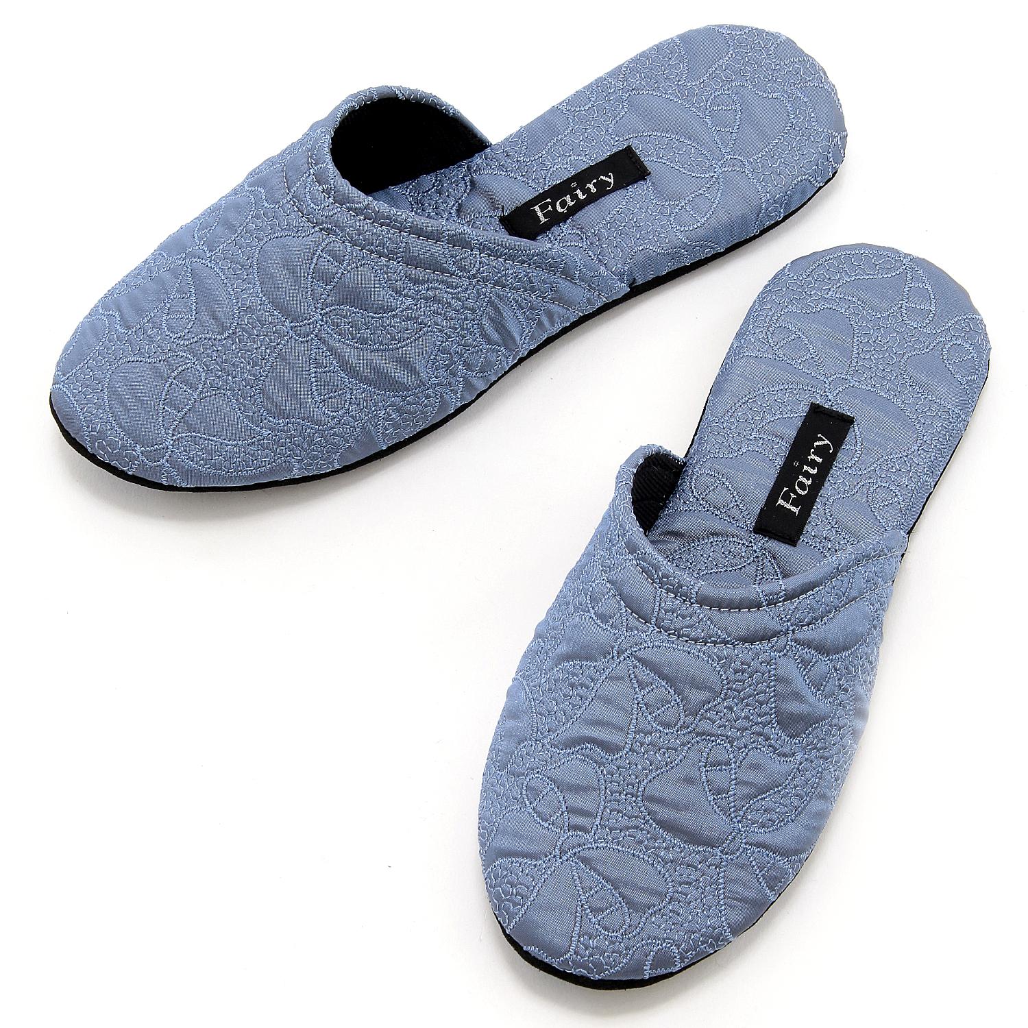 New Satin Quilted Slippers