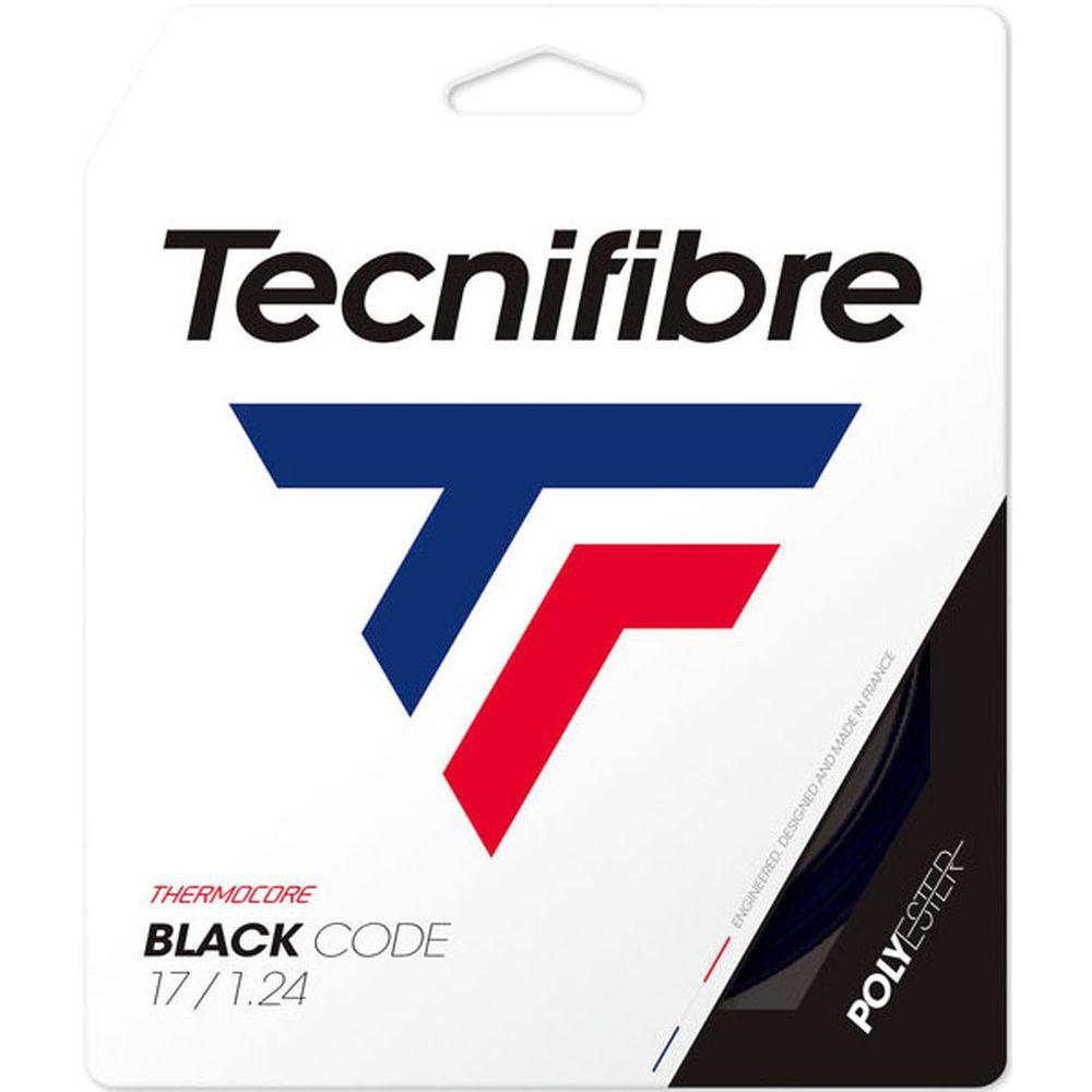 Tecnifibre Tennis String BLACK CODE 1.24mm TFG411 [Postal Delivery Compatible]