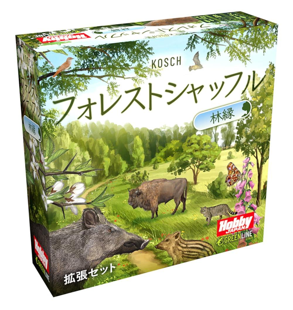 HobbyJAPAN Forest Shuffle: Forest Edge Japanese Edition (2-5 players, 60 min, ages 10+) Board Game Expansion Set