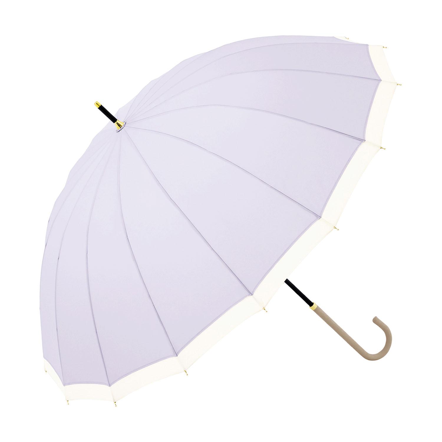 16-rib two-tone long umbrella