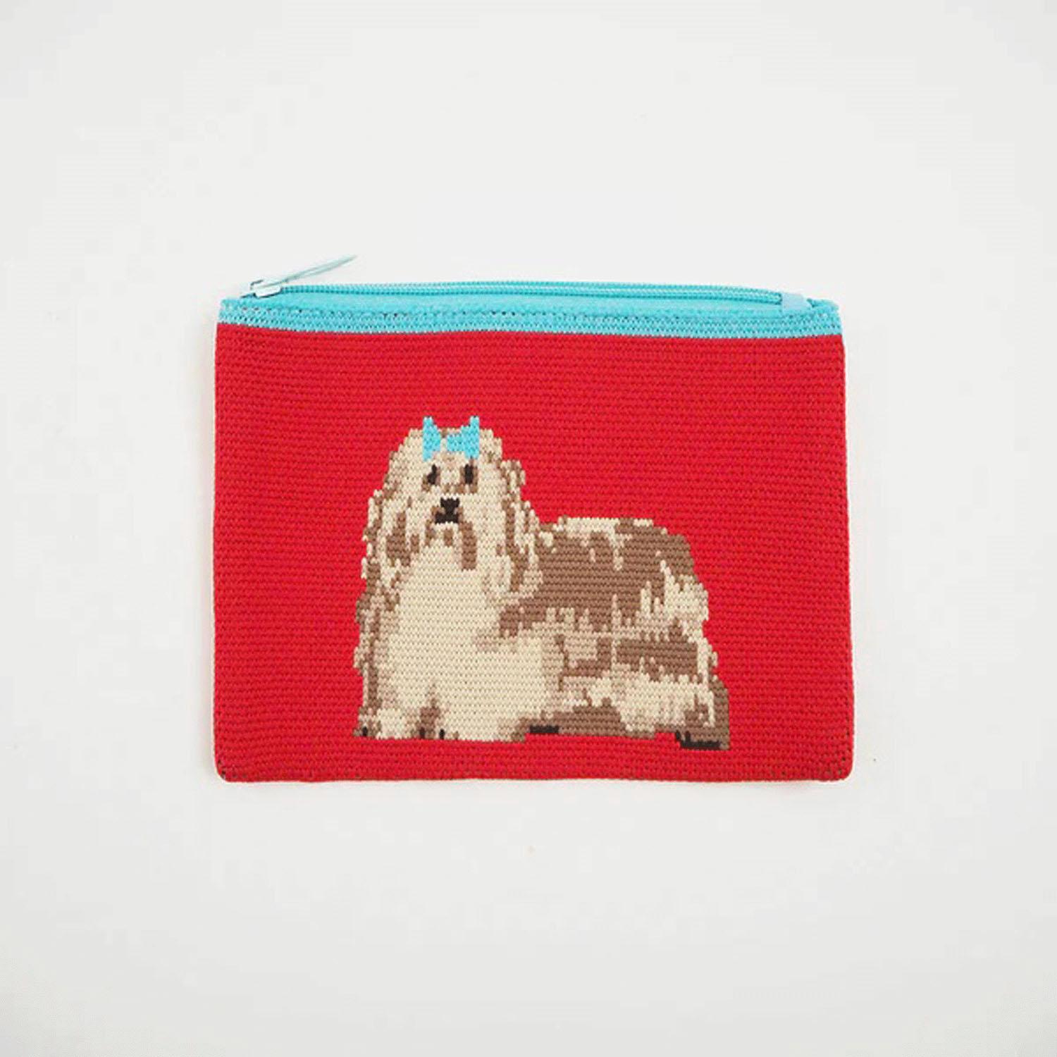 FT Jacquard Pouch (JOliJOli) WAVY DOG