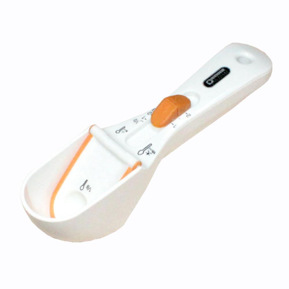 Dara Piazza News Scoop NUSCUP Mini Measuring Spoon Revolution Pastel Orange DLPKTS200ABSOR