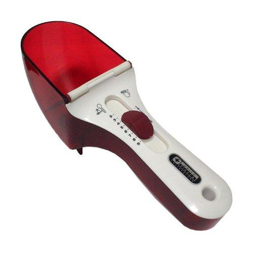 Dara Piazza News Scoop NUSCUP Large Measuring Spoon Revolution Crystal Red DLPKTS220PCLRD