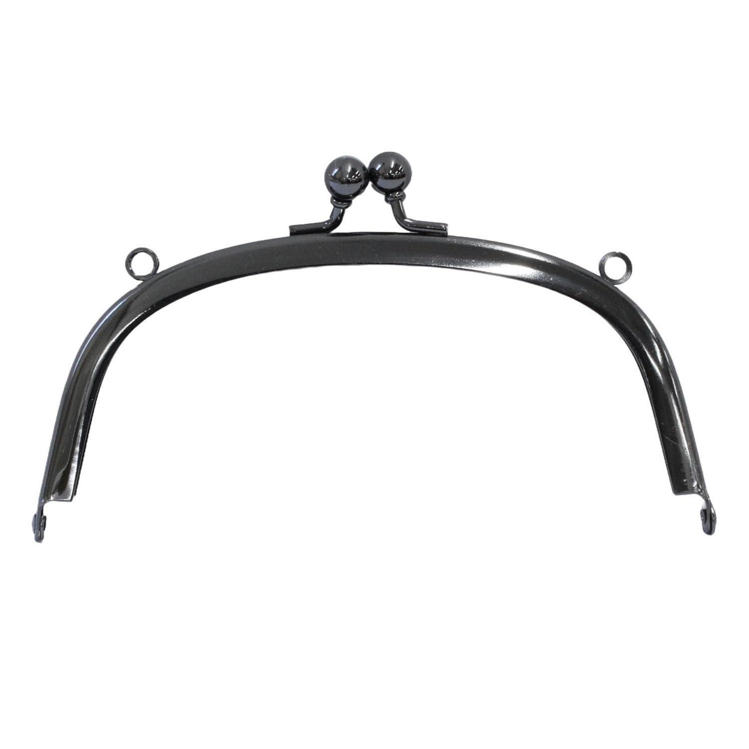 Nippon Chuko Can-Type Metal Frame Approx. 11.8 × 6.5 cm 3-Piece Set Black Nickel SKK6-B-3