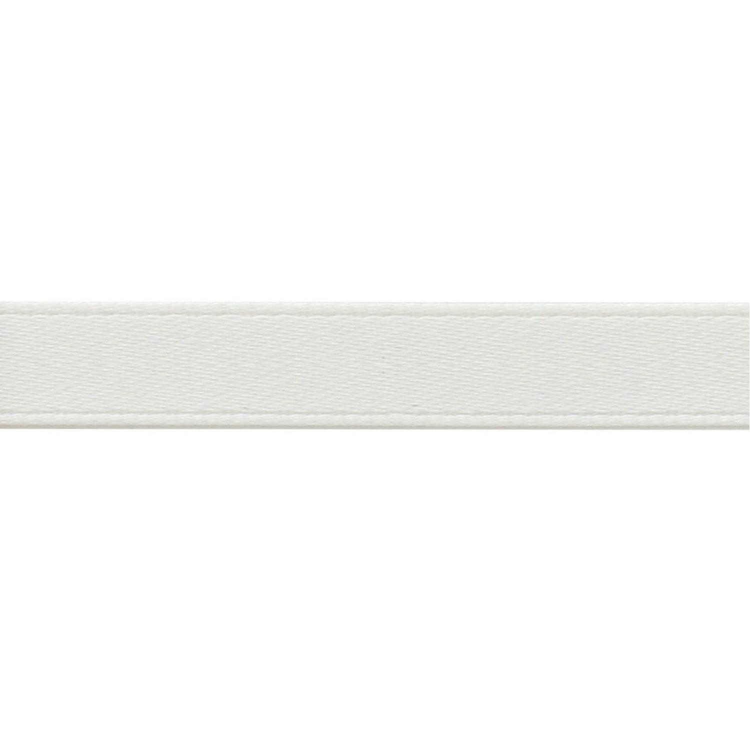 Nippon Chuko Matt Satin Ribbon Double-Sided Finish 9mm Width × 15m Roll No.10 Off-White BL1200-9