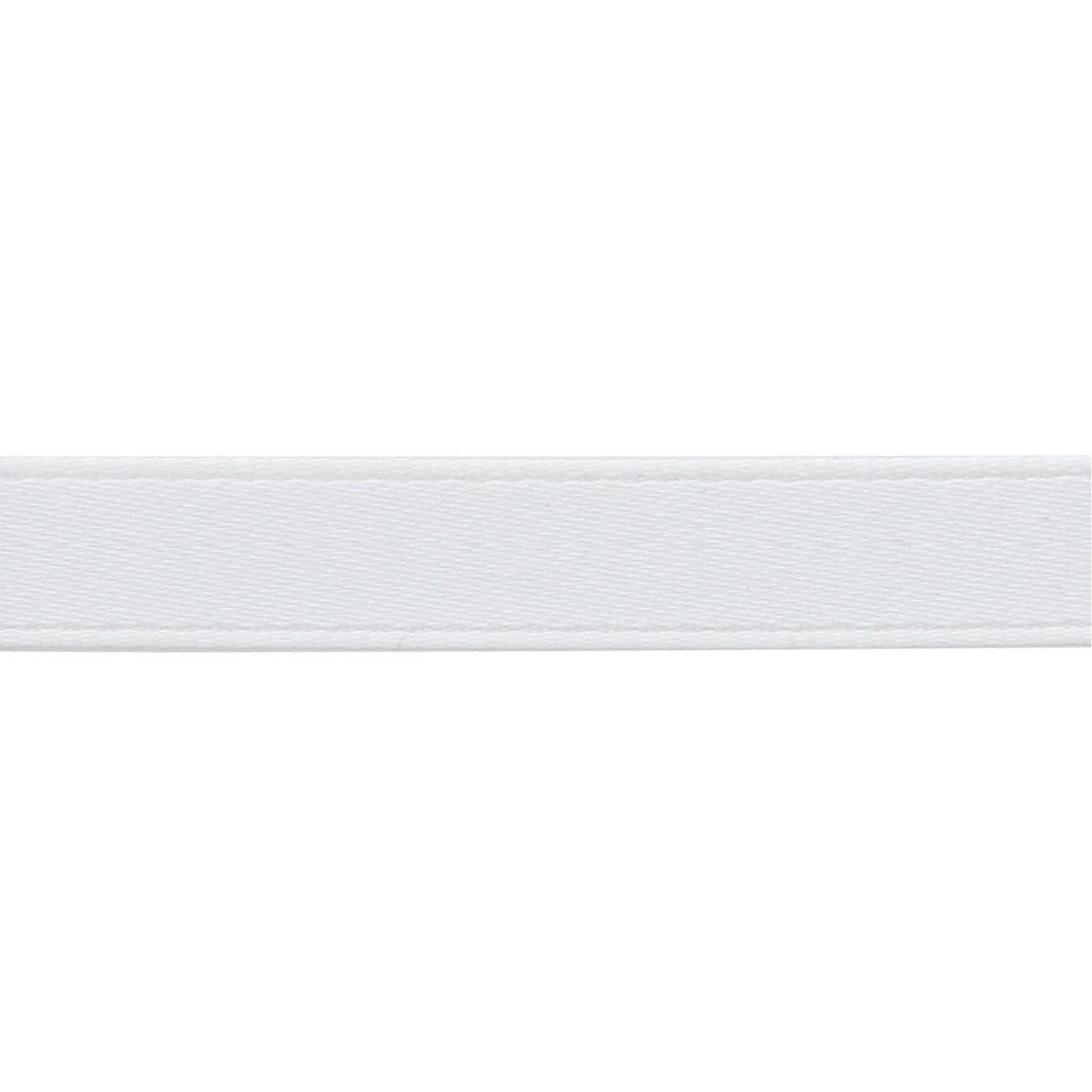 Nippon Chuko Matte Satin Ribbon Double-Sided Finish 9mm Width × 15m Roll No.11 White BL1200-9