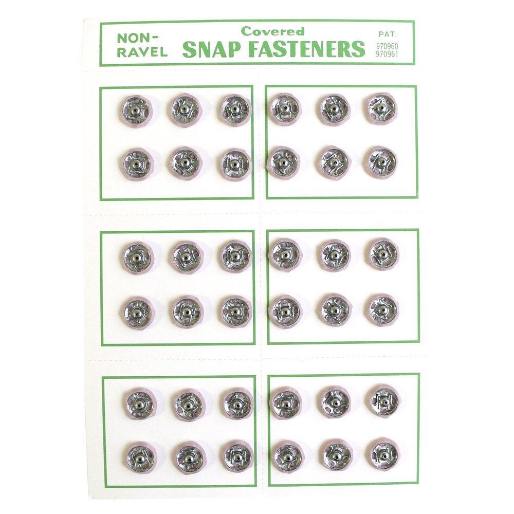 Japan Button Trading Silk Snap Buttons 36-Piece Pack φ10mm Rose FSLK-10-13