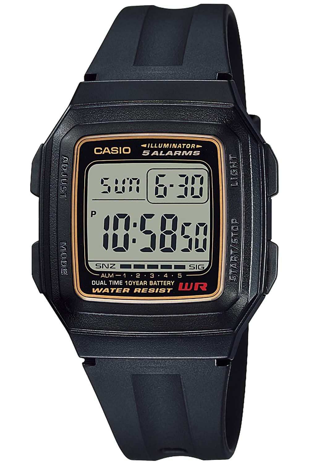[CASIO] Watch CASIO Collection F-201WA-9AJH Men's Black