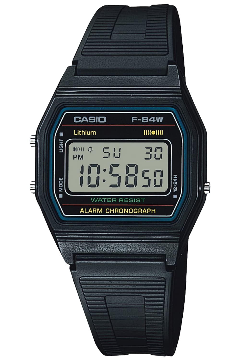 [CASIO] Watch CASIO Collection F-84W-1QJH Men's Black
