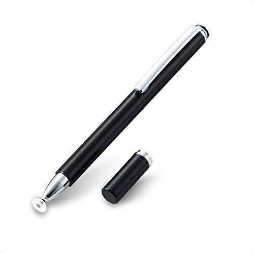 ELECOM Touch Pen Stylus Pen for iPhone/iPad/Android Black P-TPD02BK
