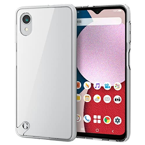 ELECOM Galaxy A23 5G [SC-56C | SCG18] Case Cover Shock-Resistant Hybrid Case TPU+PC [Shock Absorption with Air Cushioning at Four Corners] Strap Hole Included Clear PM-G227HVCKCR