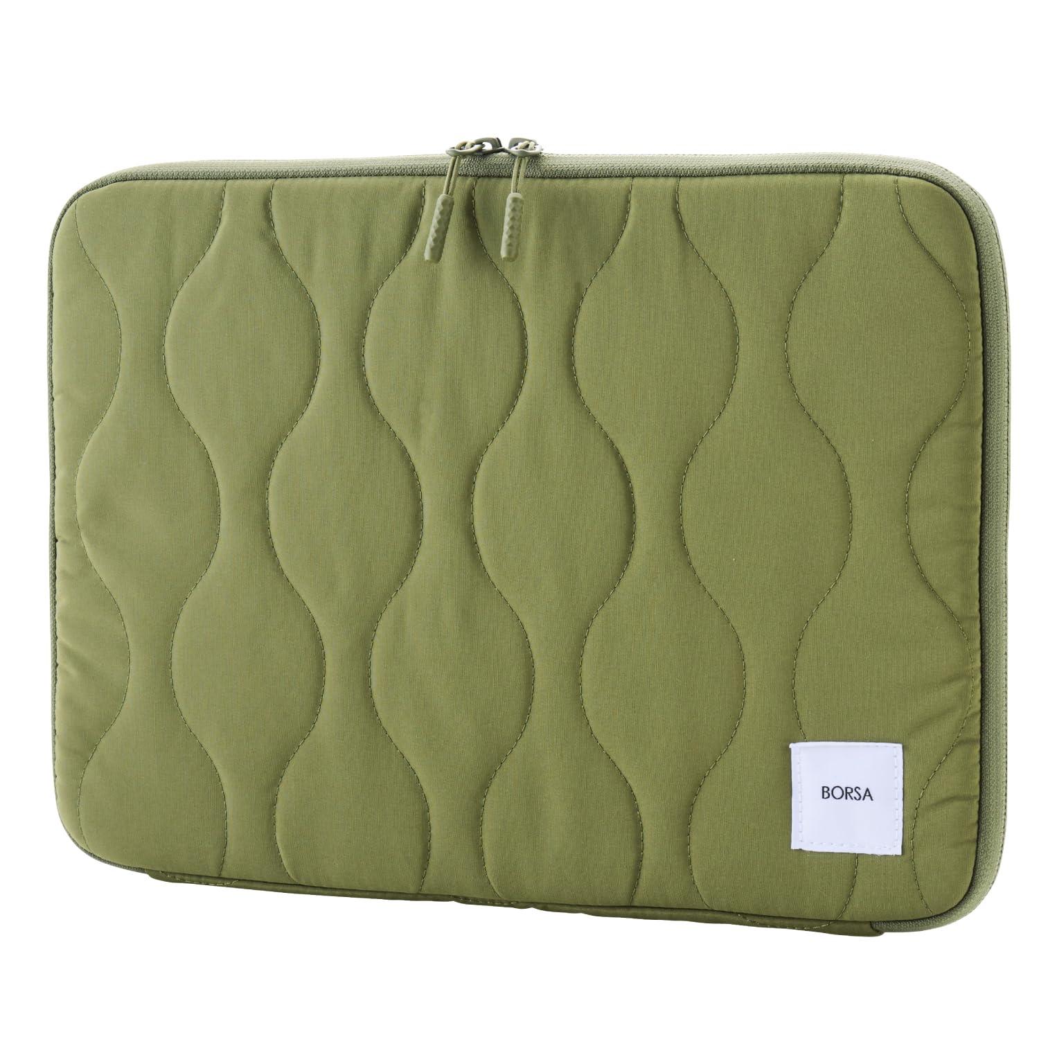 ELECOM Laptop Case PC Case Shock-Resistant Quilted Onion 14-inch Khaki BM-IBQTO14GN