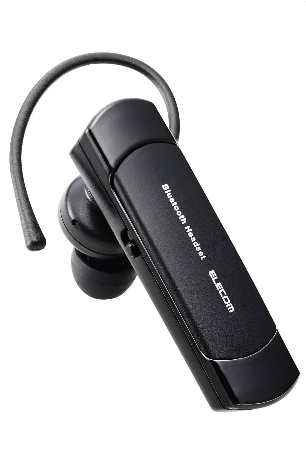 ELECOM Over-the-Ear Bluetooth® Wireless Headset Black LBT-HS21PCBK2