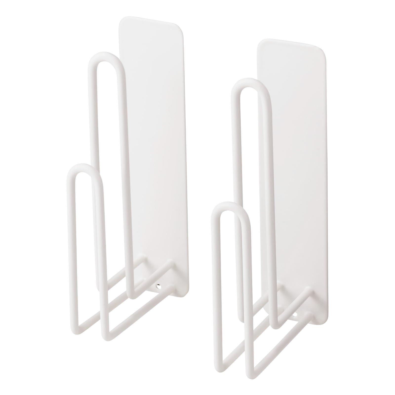 ELECOM “side” Kitchen Accessories Magnetic Tray Holder White KA-KSLTRWH