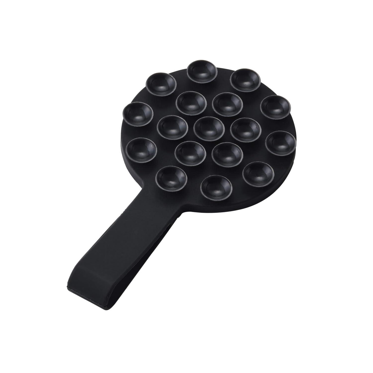 ELECOM TakoPita Suction Cup Smartphone Pad with Band MAGKEEP Black P-TKPTMAGB01BK