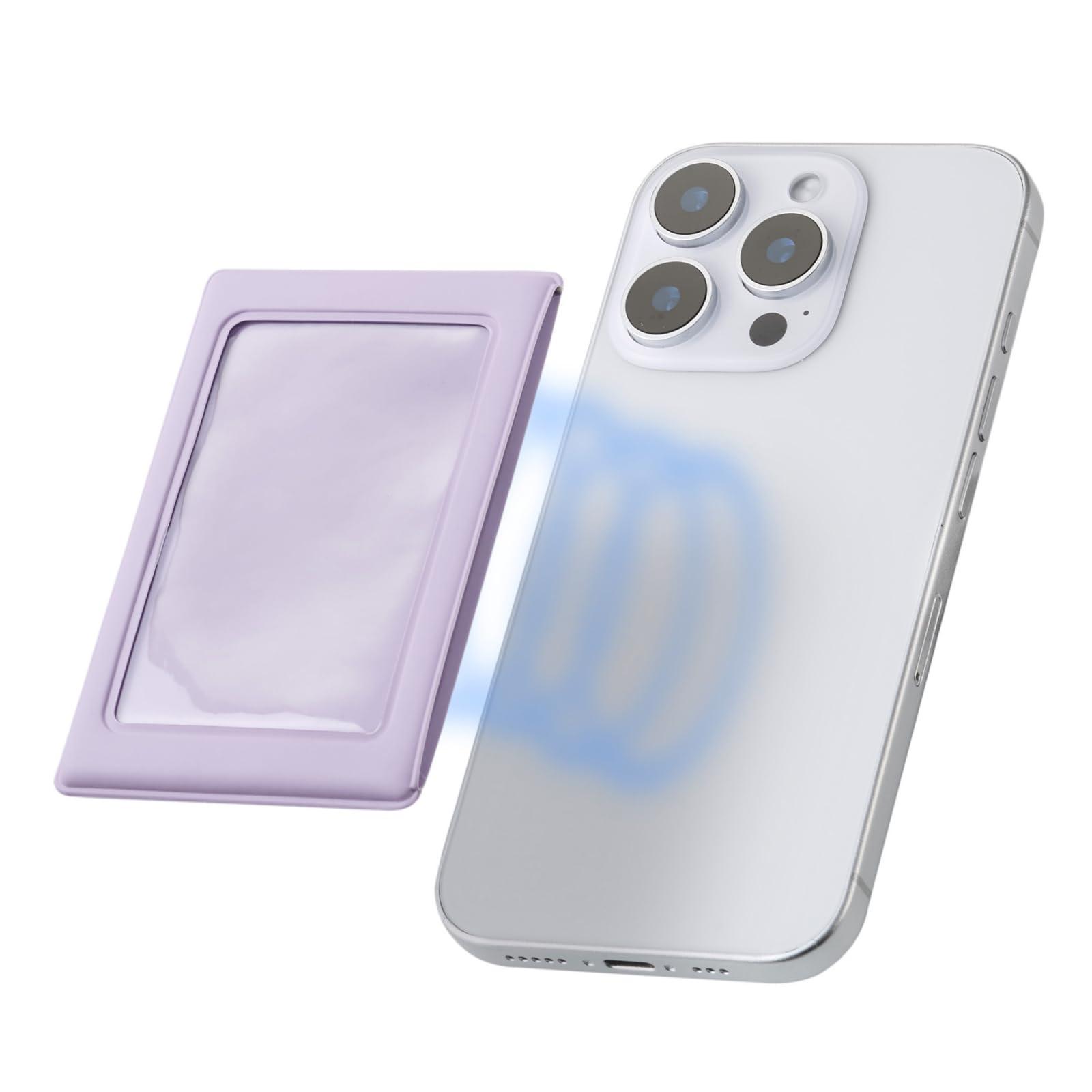 ELECOM instax mini film magnetic photo frame purple IC-PCMGPU