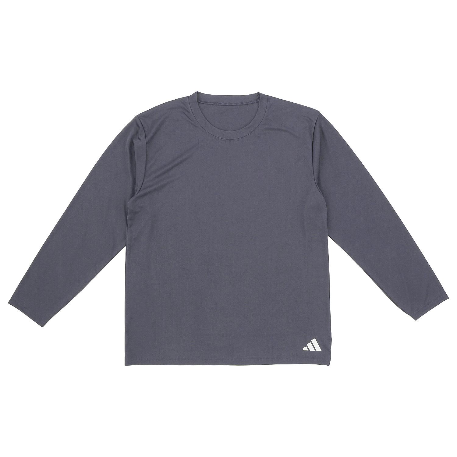 adidas Men's Crew Neck Long Sleeve T-Shirt Old Pansy L