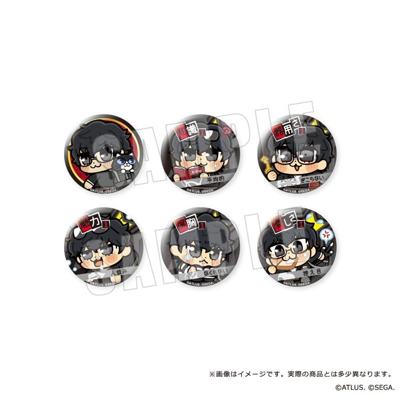 Persona 5 The Royal Protagonist × Bukubuku Pin Badge Vol.1 1 BOX (6 pieces)