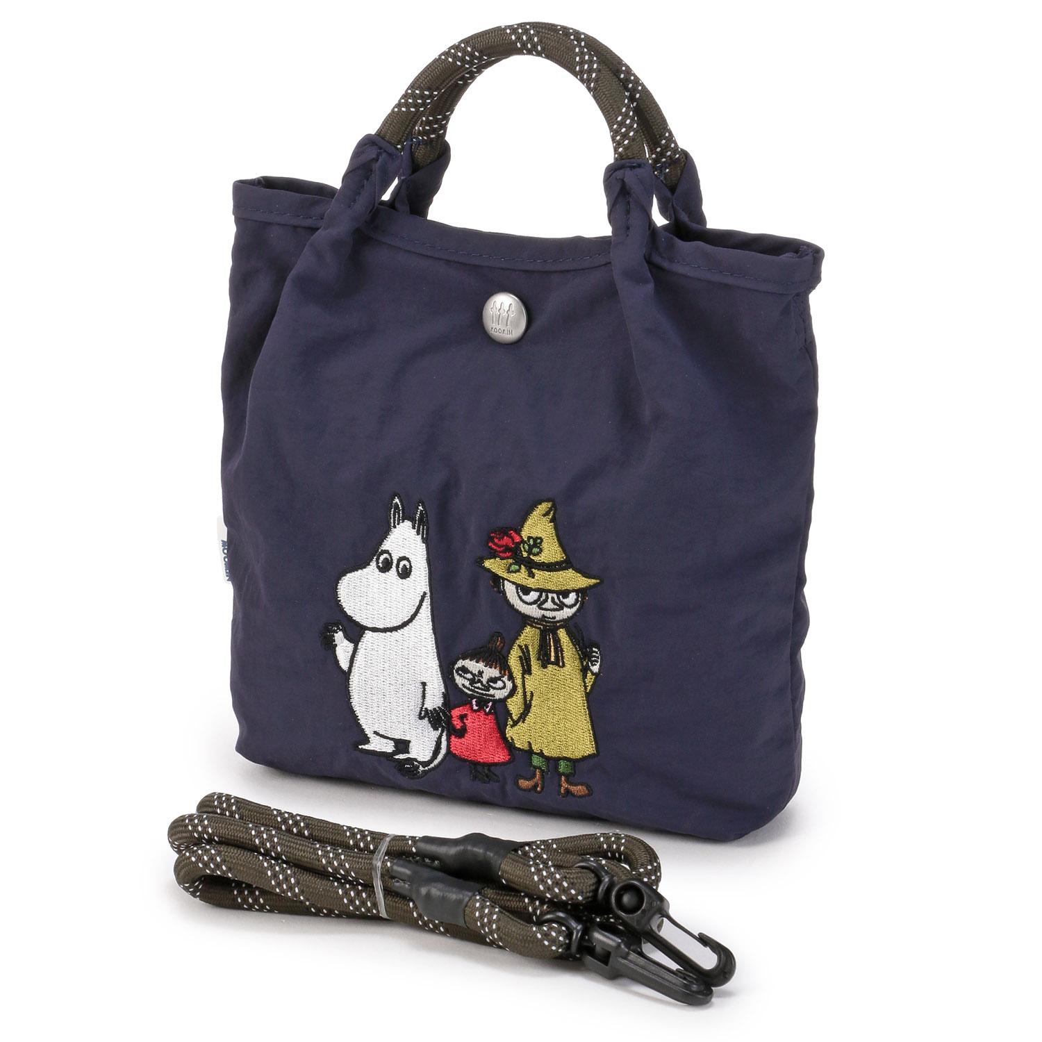 [Moomin] Mini Shoulder Bag for Women rmpk-03 Navy (Group)