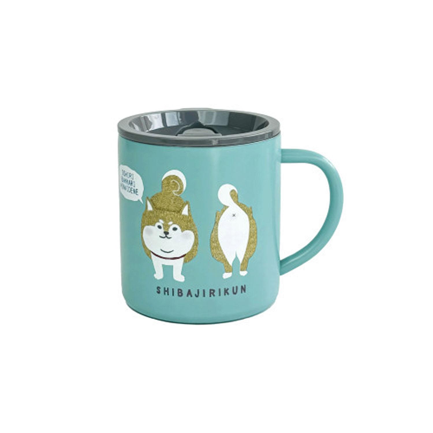 Stainless Steel Mug: Shibajiri-kun