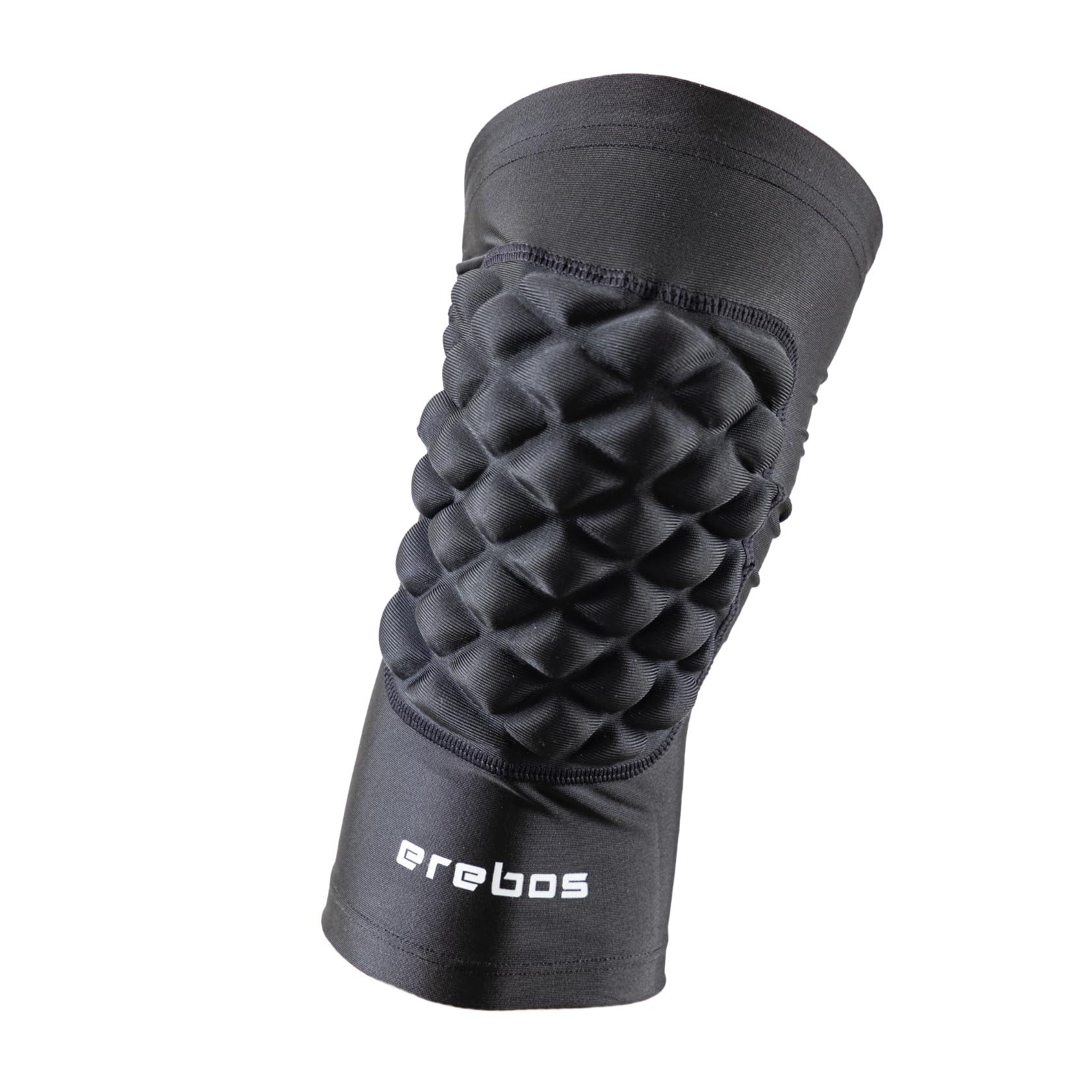 Erebos Goalkeeper Knee Pads Knee Pads Black XS 5000006