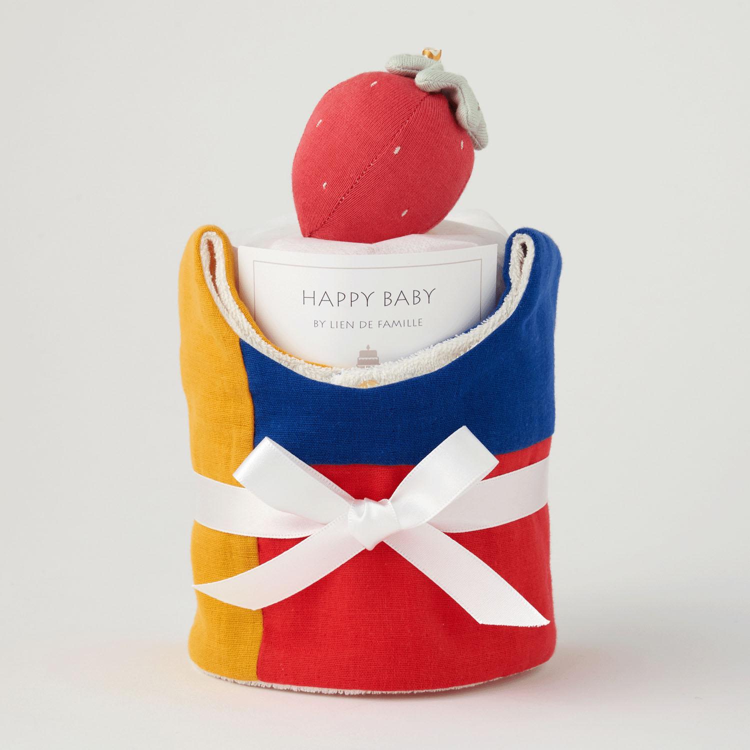 Palette Style Rattle Baby Cake Multicolor